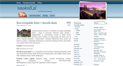 Desktop Screenshot of naokoli.si